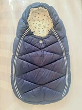 EMPORIO ARMANI Goose Down Padded Snowbag Baby Bunting