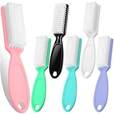  Nail Brush for Cleaning Fingernails, Nail Brush Handle Grip Cleaning Brush 