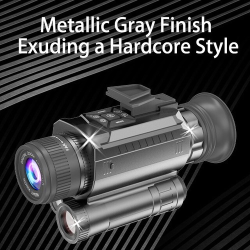 Z9005 Monocular Handheld Infrared 4K UHD 40MP 5x Zoom 2000MAH Night Vision 600m - Picture 6 of 15