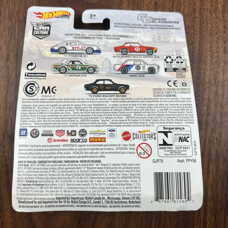 D4-51 Hot Wheels Real Riders - metal/metal - alfa romeo giulia gta - cultura del coche Foto 3 de 3