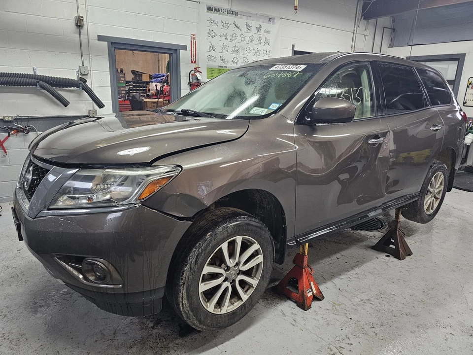 Used Rear Left Door Window Regulator Rear fits: 2015 Nissan Pathfinder electric Foto 4 de 4