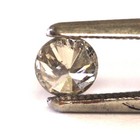 loose .43ct SI3 J round diamond 4.85x2.86mm vintage estate antique — photo 5