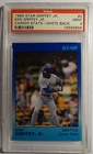 1989 STAR KEN GRIFFEY JR ROOKIE #2 CAREER STATS WHITE BACK PSA 9  POP 59  (705)