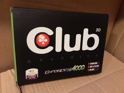 Club 3D GeForce4 MX 4000 GPU 64 MB DDR