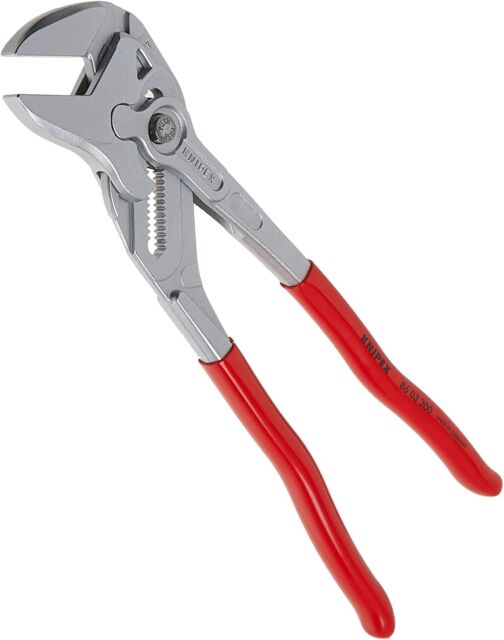Knipex 12" Pliers Wrench 8603300 Adjustable Wrench Hybrid Tool Germany NEW