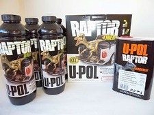 UPOL Raptor TINTABLE Tough Urethene Coating Truck Bed Liner + Vari-Nozzle Gun.