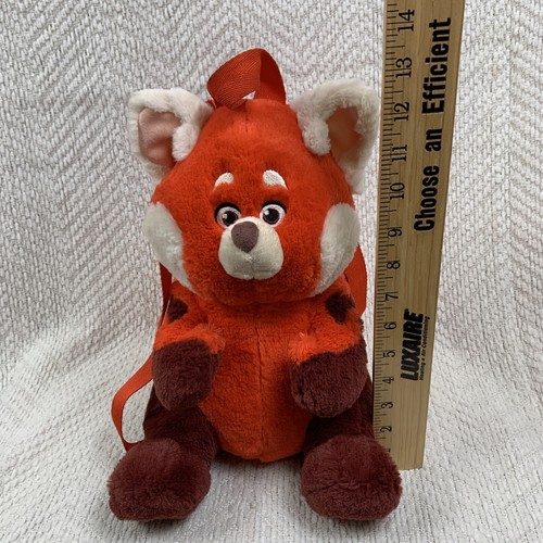 Turning Red Mei Panda Plush Backpack Bag Disney Pixar 12” - Picture 13 of 14