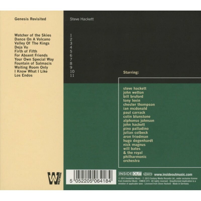 CD GENESIS REVISITED STEVE HACKETT 5052205064184
