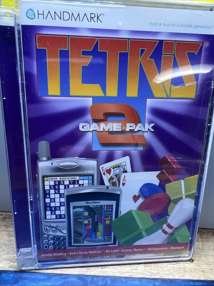 Vintage Tetris Game Pak 2 BlackBerry OS Devices & Windows Mobile Pocket PCs New - Image 3 of 4