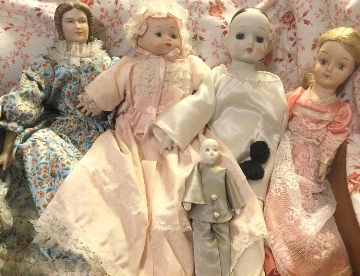 Vintage porcelain sales dolls ebay
