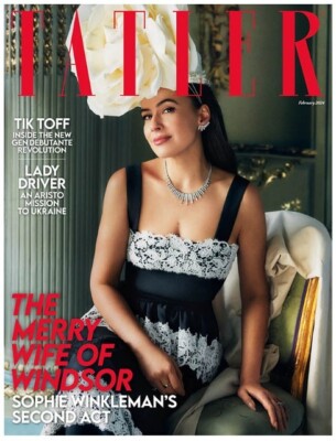 Tatler (UK) Magazine Issue February 2024/ SOPHIE WINKLEMAN | eBay UK