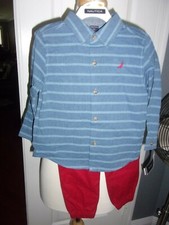 NAUTICA BOY'S 2PC OUTFIT SIZE 3T MSRP 59 NEW