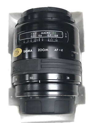 Sigma - 28-70mm f3.5-4.5 Lens for Yashica AF & Kyocera AF - New