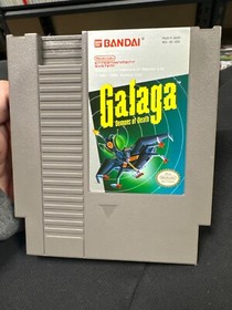 Galaga: Demons of Death (Nintendo NES) Authentic - Tested - Sleeve