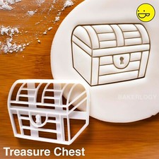 Schatztruhe Ausstechform | Schnitzeljagd Pirat Maritim Party Keks