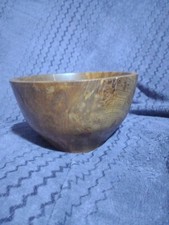 Burr Oak Wooden Bowl