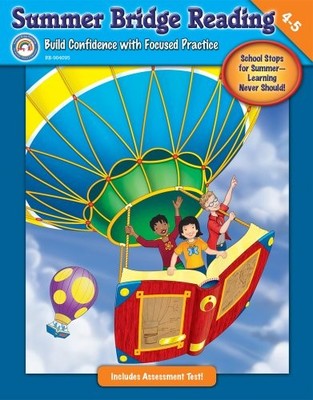 SUMMER BRIDGE READING, GRADES 4 - 5 By Summer Bridge Activities **Excellent**