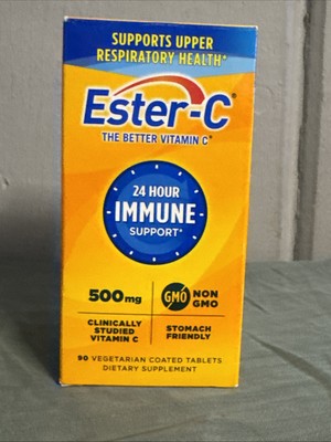 Ester C VITAMIN C 24 Hour Immune Support 500mg 90 Tablets - 02/2027