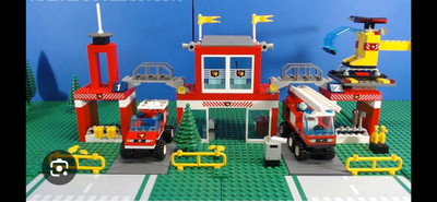 LEGO Town: Blaze Brigade (6554) ~ 1997 ~ Retired ~