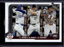 2025 Topps NL Leaders RBI Shohei Ohtani Willy Adames Manny Machado #86