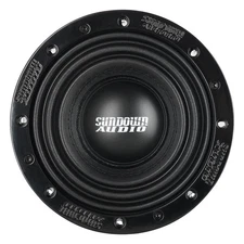 Sundown Audio U-6.5 V.1 D4 6.5" 500w RMS Car Subwoofer DVC 4-Ohm Car Audio Sub