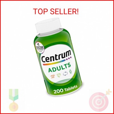 Centrum Adult Multivitamin/Multimineral Supplement with Antioxidants, Zinc, Vita