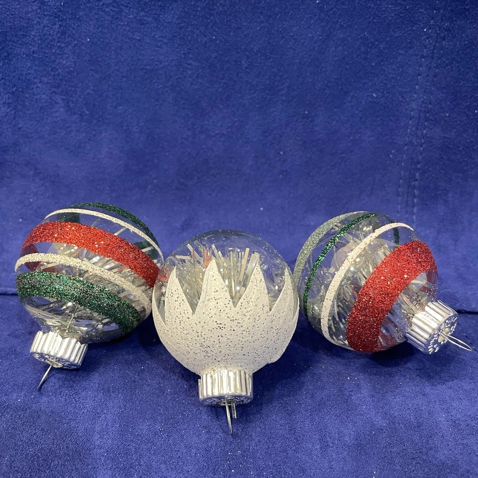 Christopher Radko Shiny Brite Set of 12 In Box Christmas Glass Ornaments EUC - Image 3 of 4