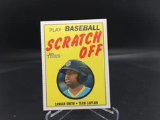 Canaan Smith 2020 Topps Heritage Minors 1971 Scratch Off #20 RiverDogs