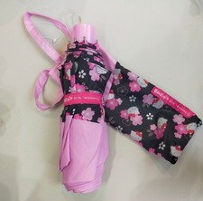 Unused Hello kitty folding umbrella Sanrio Genuine pink Female Student B2S