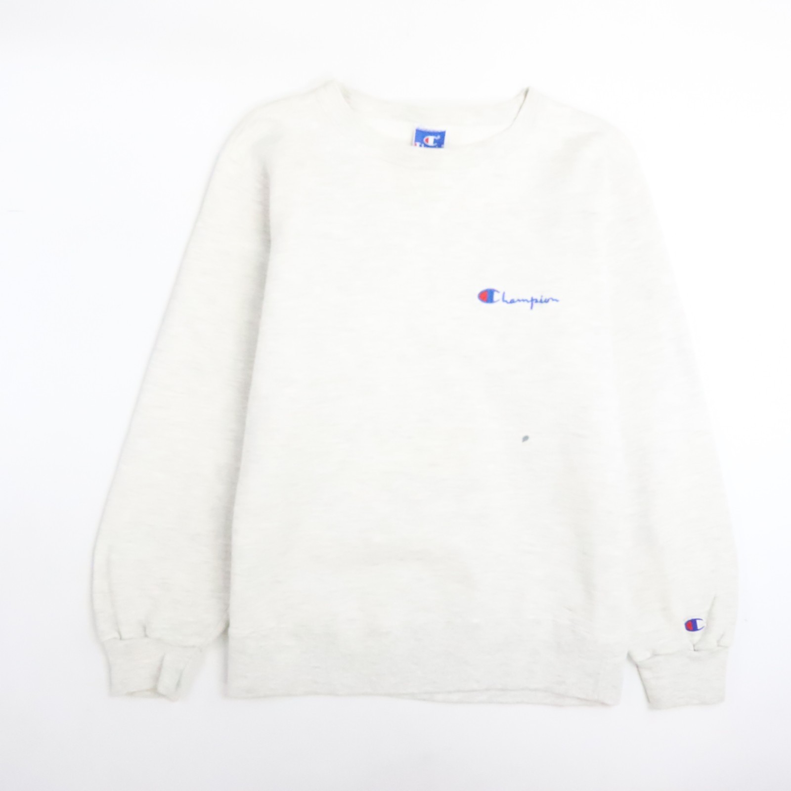 Vintage Champion Crewneck Sweatshirt Size Medium Gray 80s