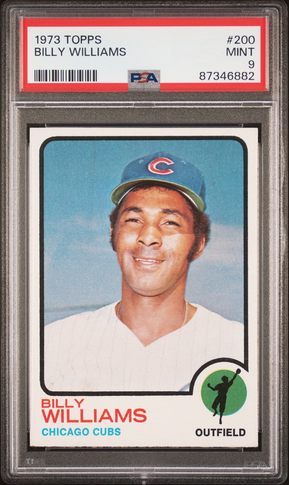 1973 TOPPS #200 BILLY WILLIAMS PSA 9