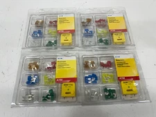 LOT OF 4 Eaton Bussman 42 PC Automotive Mini Blade Fuse Kit w/Fuse Tester