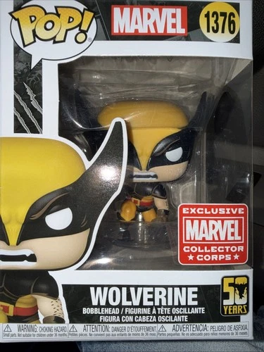 Funko Marvel Collector Corps Wolverine 50th Anniversary Box Set