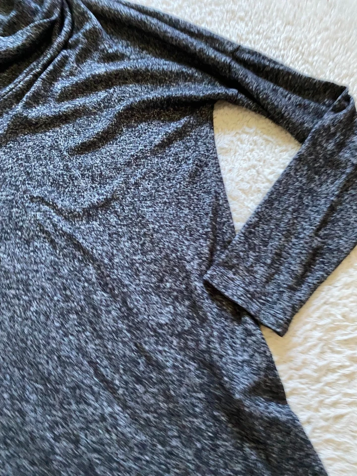 Sudadera Pullover Express Mujer Manga Larga Capucha Cuello Carbón Talla M/L Foto 3 de 4