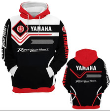 Yamaha Racing Team Motorcycle 3D Hoodie