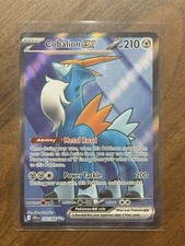Cobalion EX 103/086 CR1 Full Art Holo Ultra Rare Pokémon TCG English