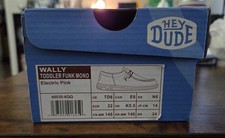 Hey Dude Wally Funk Mono Toddler Size 6 Electric Pink Slip On Shoes