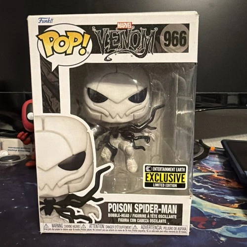 Funko Pop! Vinyl: Marvel - Poison Spiderman Entertainment Earth Exclusive #966