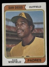 1974 Topps #456 Dave Winfield EX-EXMINT RC Rookie San Diego Padres HOF Yankees⚾️