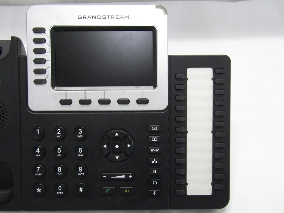 Lote de 7 Grandstream GXP2160 962-00051-18E002/3 6 líneas HD teléfono IP pantalla a color Foto 3 de 4