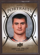 2018-19 Upper Deck Hockey Series 1 Portraits Gold #P-14 Dmitry Orlov /25
