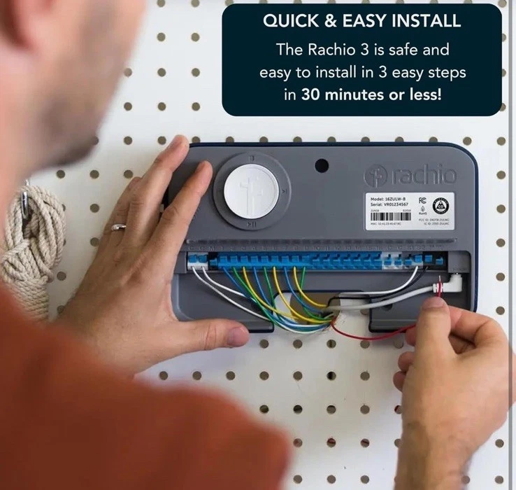 Rachio 3: 8 Zone Smart Sprinkler Controller (Simple Automated Scheduling - Image 2 of 3