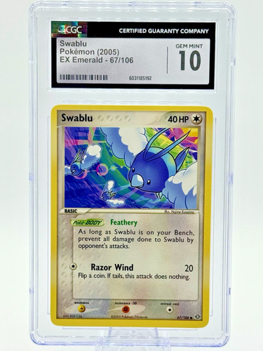 Swablu graded CGC 10 for sale on eBay