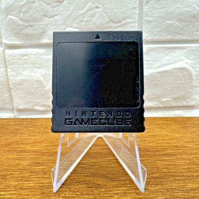 OEM Nintendo GameCube Black Memory Card 251 Blocks (DOL-014) Refurbished Tested