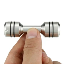 Finger Dumbbell Spinners, 2 in 1 Adults, Metal Fidgets, High Resilience Thumb...