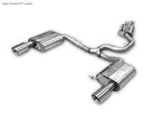 FOX Duplex Sportauspuff-Anlage VW Passat 3C 3.2l 4motion je 100mm