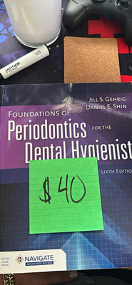 Foundations of Periodontics for the Dental Hygienist 6th Jill Gehrig Shin PB