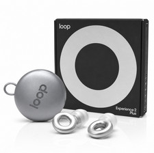 Loop Experience 2 Plus Earplugs Silver Noise Reduction Concerts New Open Box