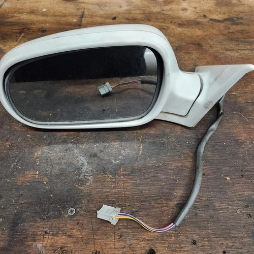 1994 - 2001 Acura Integra Front Left Driver Side View Mirror OEM 4 Door White