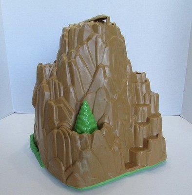 VTG RARE Tree Tots Kenner Little People Mountain Hideaway House